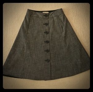Vintage inspired high waisted skirt